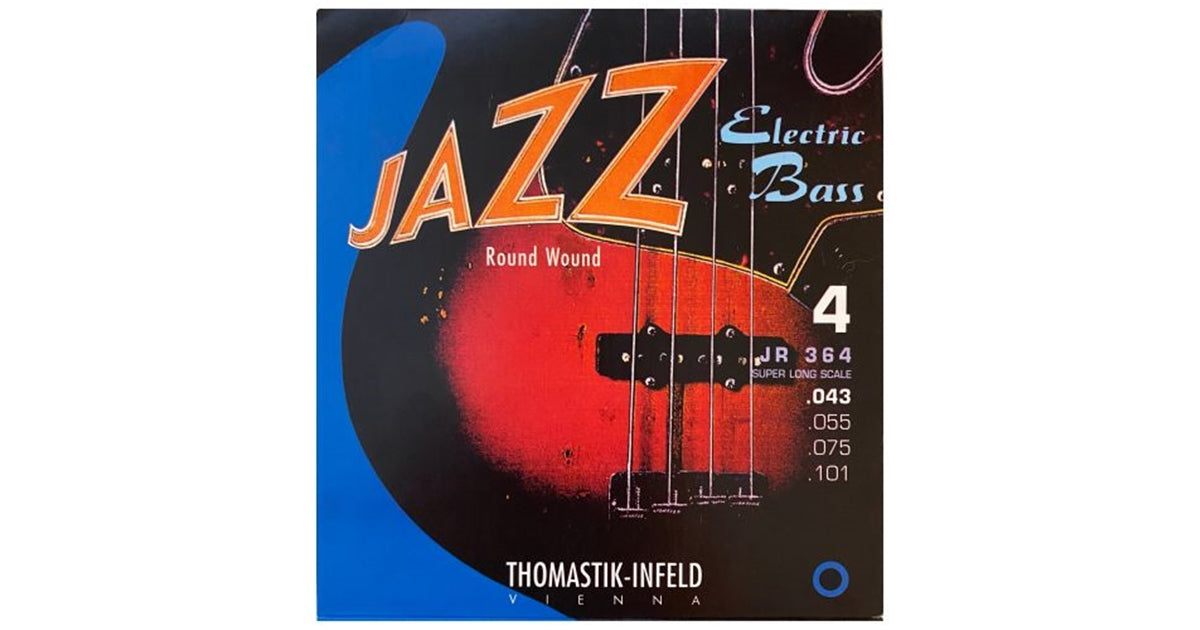 Thomastik Jazz Round Wound JR364 set basso 4 corde