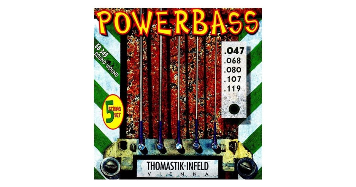 Thomastik Power Bass EB345 set basso 5 corde