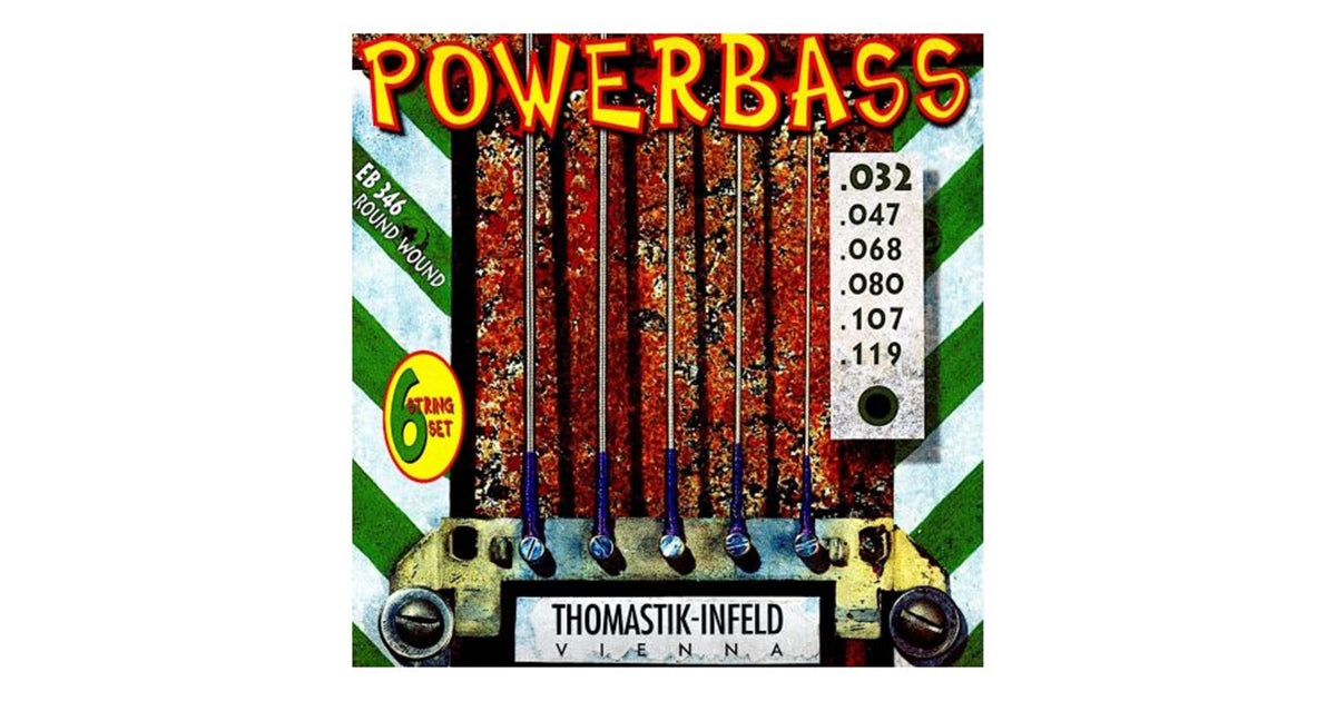 Thomastik Power Bass EB346 set basso 6 corde