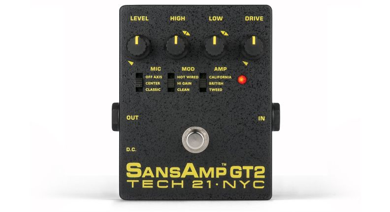 Tech21 SansAmp GT2 - preamplificatore a pedale per chitarra