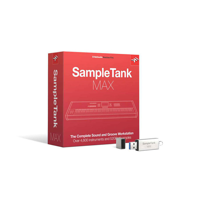 IK Multimedia SampleTank MAX - bundle SampleTank per MAC e PC