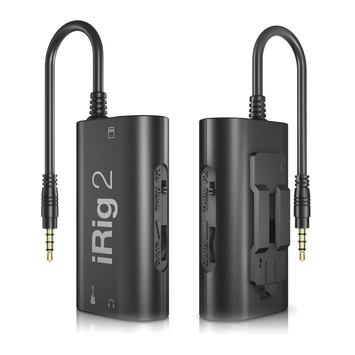 IK Multimedia iRig 2 - Interfaccia audio per chitarra/basso - sistemi iOS e MAC