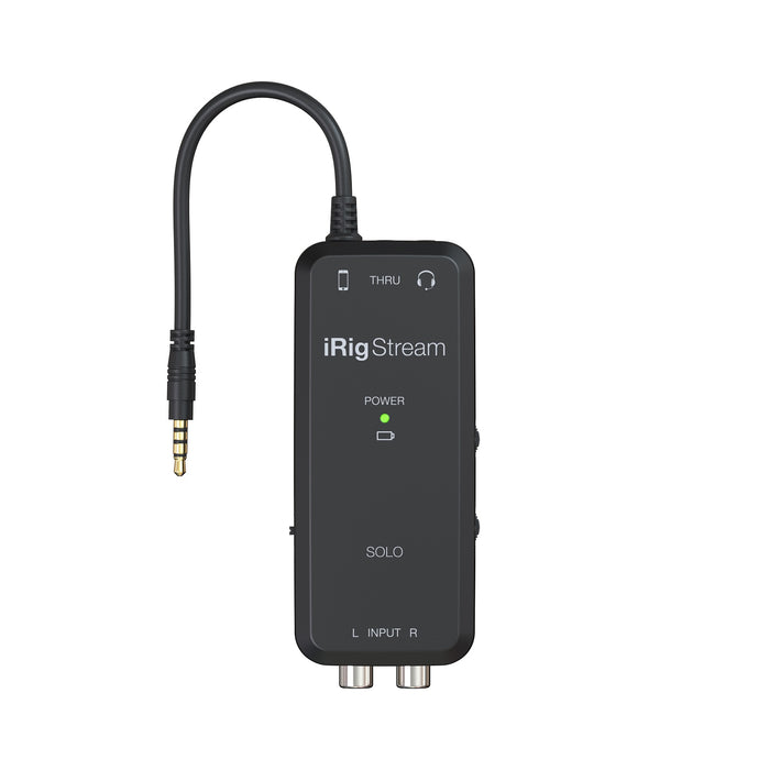 IK Multimedia iRig Stream Solo - Interfaccia audio per streaming