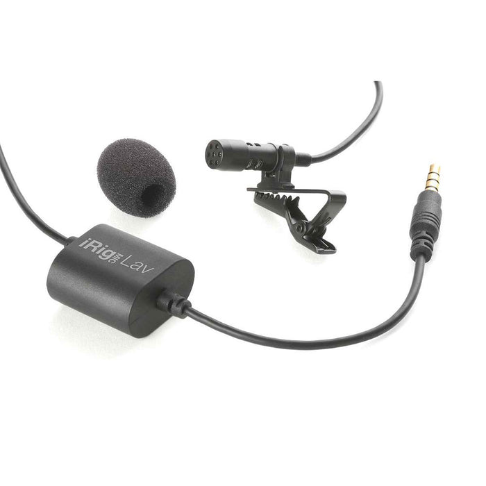 IK Multimedia iRig Mic Lav Dual - coppia microfoni lavalier per sistemi Android, iOS e MAC