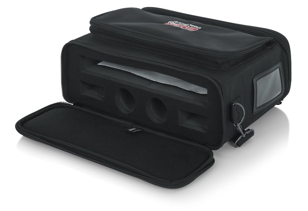 Gator Cases GM-DUALW - borsa per sistema wireless doppio Shure BLX e similari