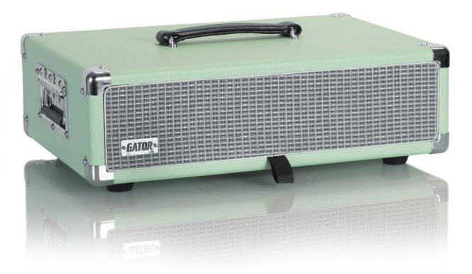 Gator Cases GR-RETRORACK-2SG - Retro Rack da 2U, profondità 12,5'' - Seafoam Green