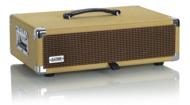 Gator Cases GR-RETRORACK-2TW - Retro Rack da 2U, profondità 12,5'' - Tweed