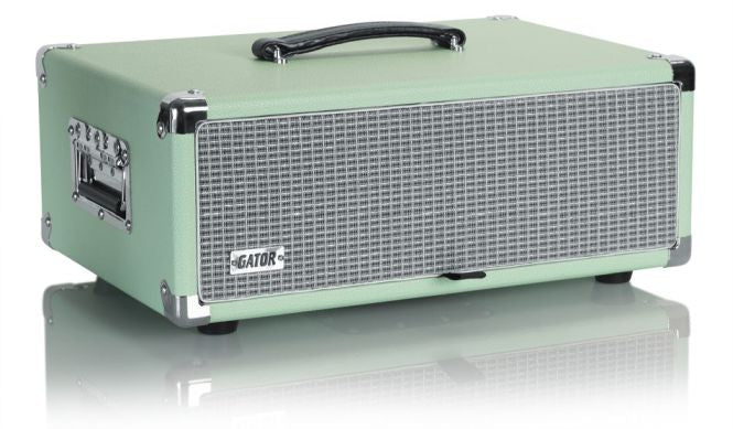 Gator Cases GR-RETRORACK-3SG - Retro Rack da 3U, profondità 12,5'' - Seafoam Green