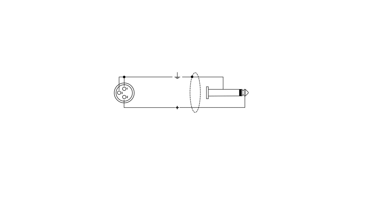 Quik Lok MX/777-9 Cavo XLR Femmina/Jack Mono 9 mt