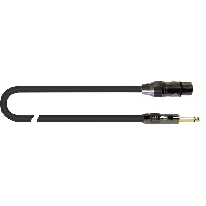 Quik Lok ITST/FJM-10 XLR Femmina/Jack Mono 10 mt