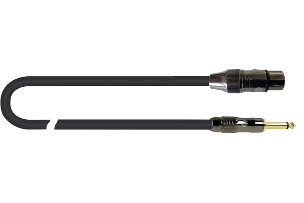 Quik Lok ITST/FJM-10 XLR Femmina/Jack Mono 10 mt