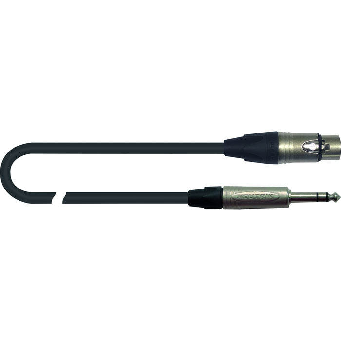 Quik Lok ITTOP/FJS-2 XLR Femmina/Jack Stereo 2 mt