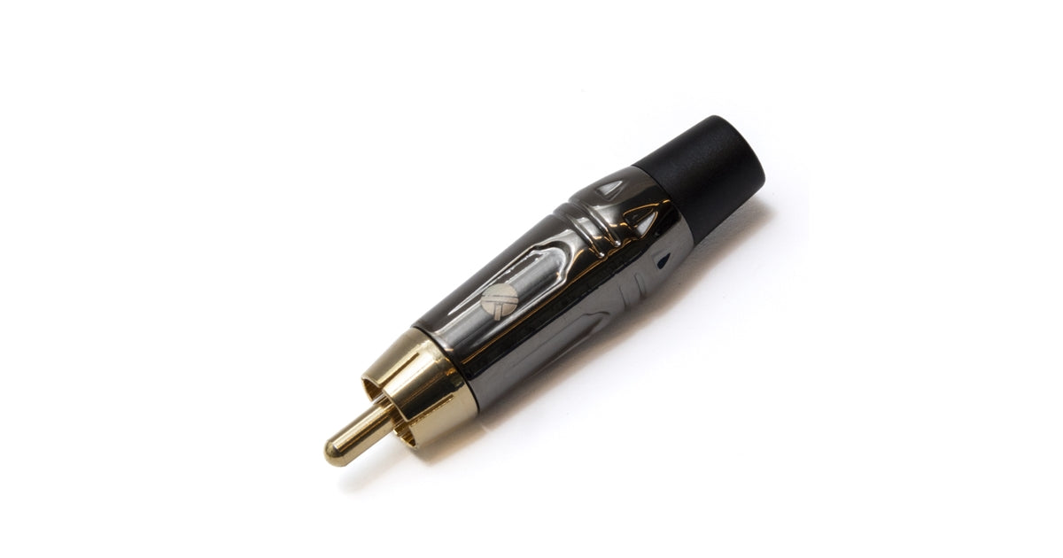 Quik Lok G/255 Spina RCA Metal Grey