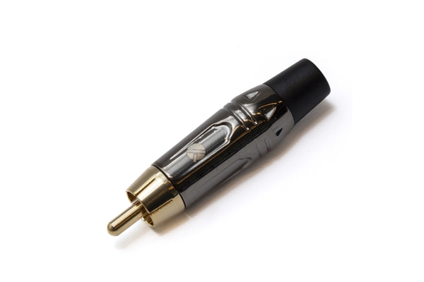 Quik Lok G/255 Spina RCA Metal Grey