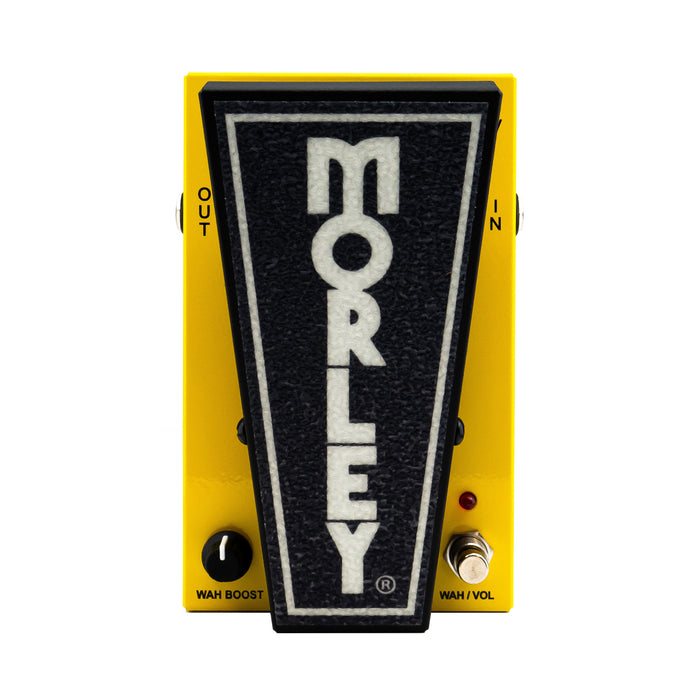 Morley 20/20 POWER WAH VOLUME - Pédale Wah et Volume - jaune