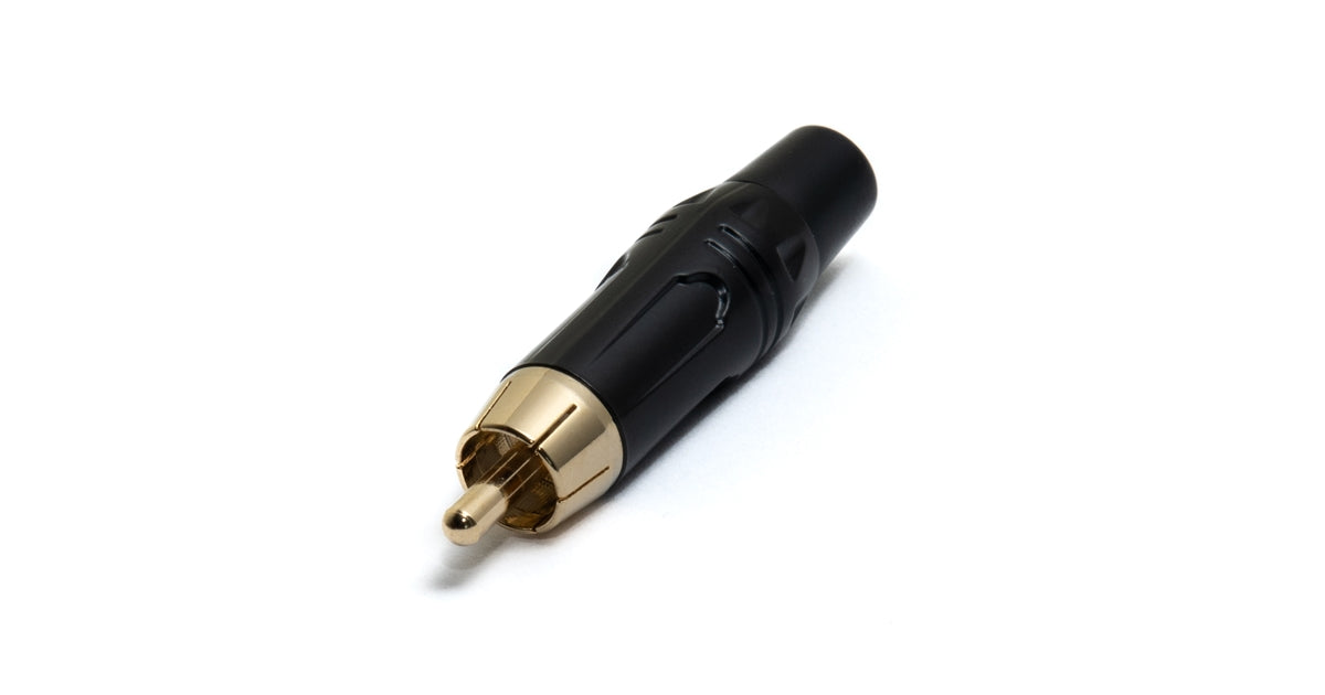 Quik Lok J/RCA-M-B Spina RCA Black serie JUST