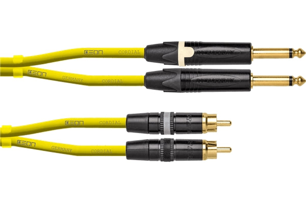 Cordial CEON DJ PLUG-RCA 0.6 Y