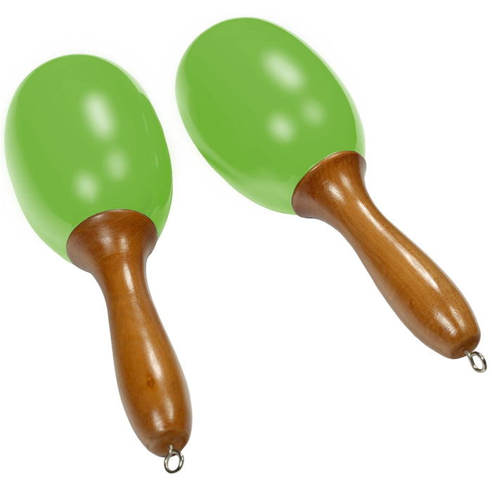 Tanga MARACAS-VERT-L Maracas grandi in legno - Verdi