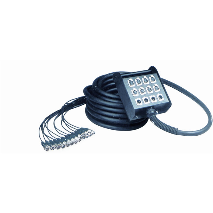 Quik Lok BOX/605-20K Stage Box 8 IN 4 OUT 20 mt