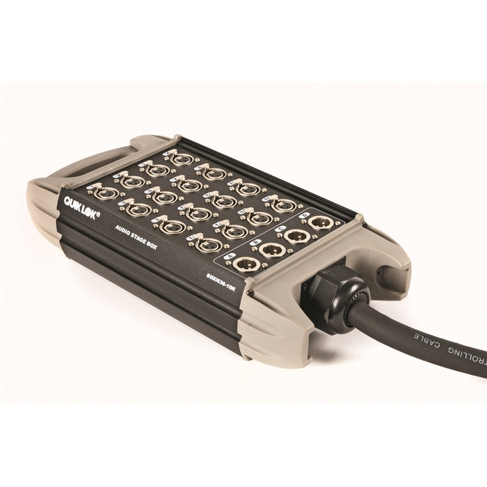 Quik Lok BOX/636-10K Stage Box 16 IN 4 OUT 10 mt