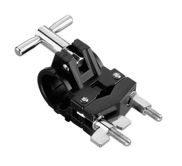 Dixon PAKL1845 - Clamp con sostegno universale in alluminio per rack (diam. 3,81 cm)