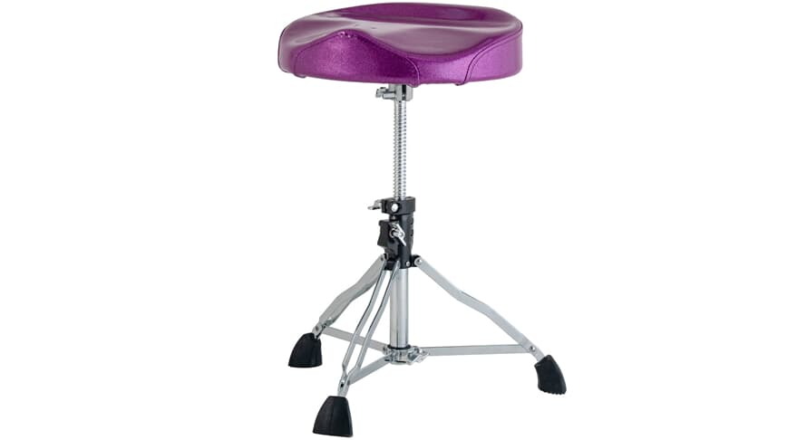 Dixon PSN-13PS - seggiolino - seduta a sella Viola metallizzato - gamba doppia