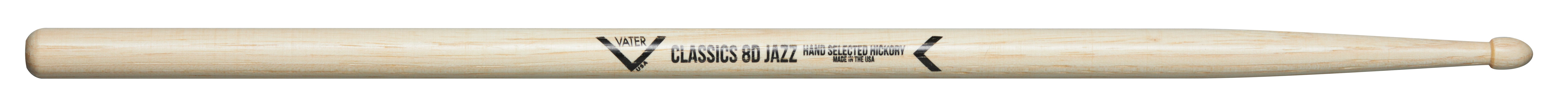 Vater VHC8DJW ''Classics 8D Jazz Wood'' - L: 16'' | 40.64cm  D: 0.540'' | 1.37cm - American Hickory