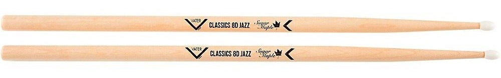 Vater VSMC8DJN ''Sugar Maple Classics 8D Jazz Nylon'' - L: 16'' | 40.64cm  D: 0.540'' | 1.37cm - Sugar Maple