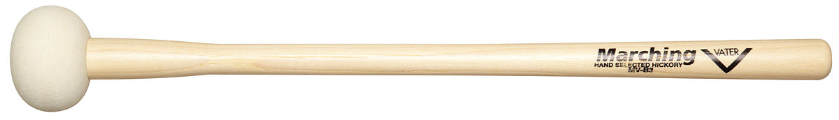 Vater MV-B3 ''Marching Bass Drum Mallet'' - Battente in feltro duro - Per grancasse da 24'' a 26''