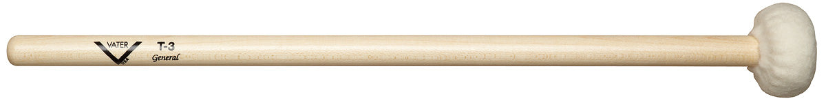 Vater VMT3 ''T3 Ultra Staccato Timpani, Drumset & Cymbal Mallet'' - L: 14 1/2'' | 36.83cm  D: 0.565'' | 1.44cm