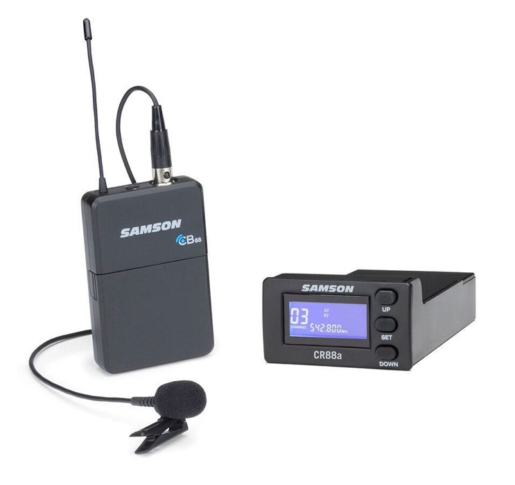 Samson Concert 88a - Sistema wireless con microfono lavalier (863-865 MHZ)