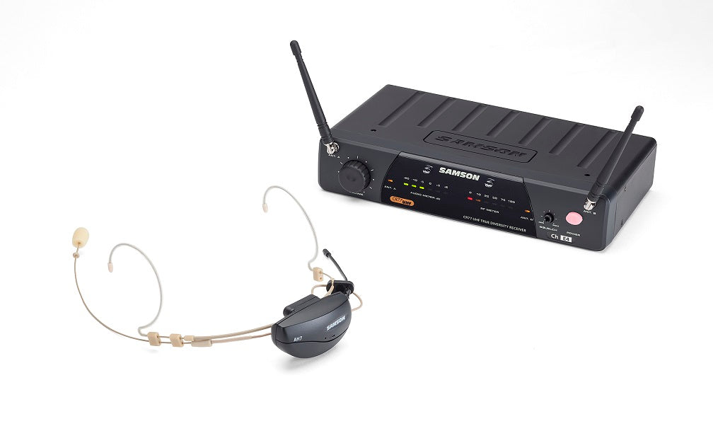 Samson AIRLINE 77 UHF Vocal Headset System - E1 (863.125 MHz)