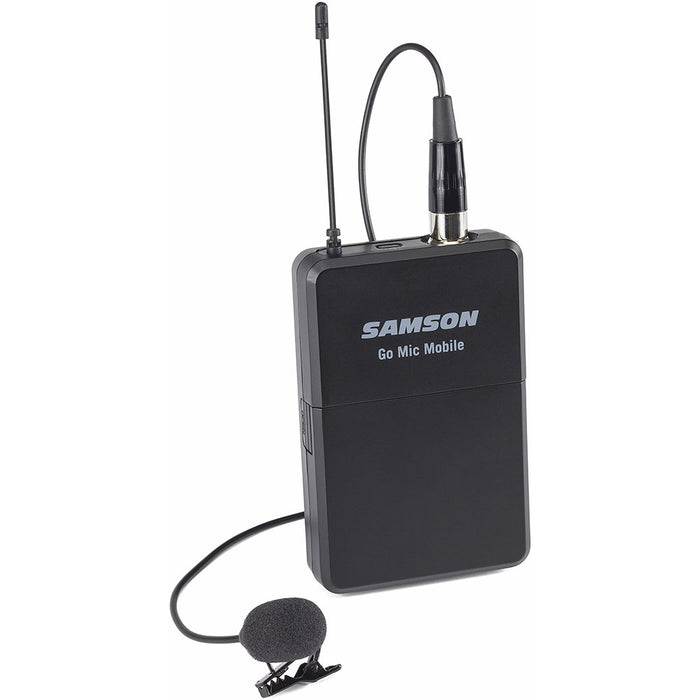 Samson LM8 - Microfono lavalier con trasmettitore per sistema Go Mic Mobile