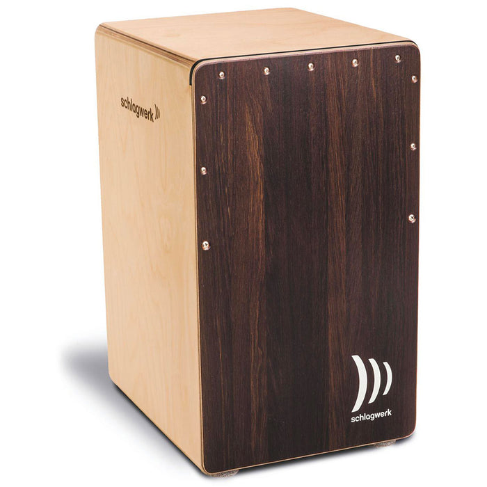 Schlagwerk CP408 ST - 2inOne Snare Cajon Dark Oak - Soft Touch