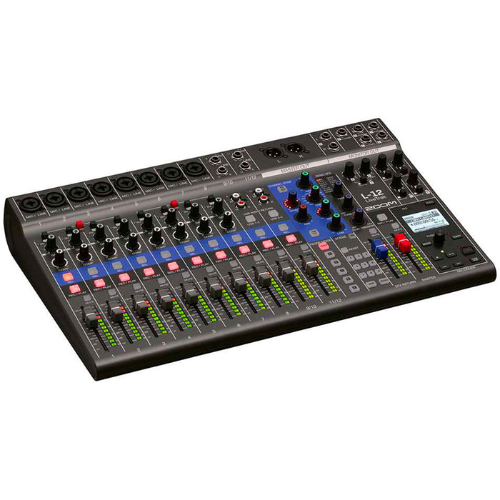 Zoom L-12 - Mixer digitale 12 canali, recorder e interfaccia audio