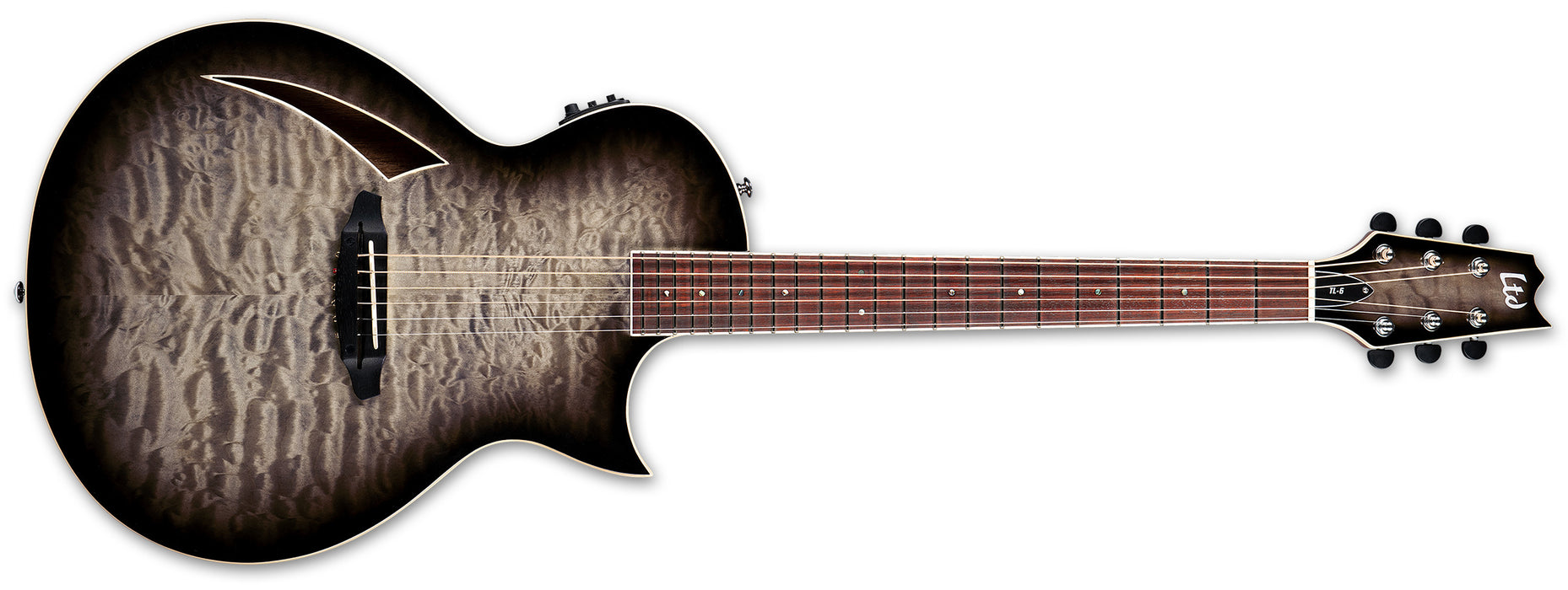 LTD TL-6 QM - Charcoal Burst