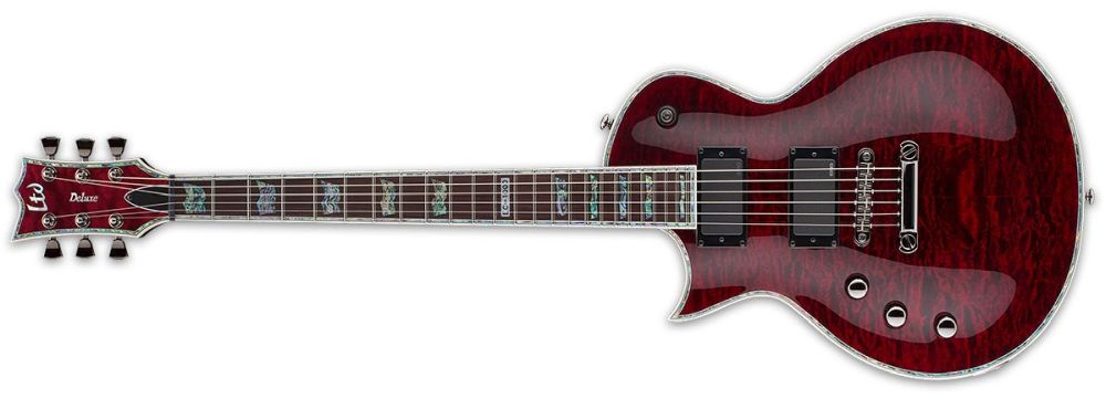 LTD EC-1000 LH - See Thru Black Cherry - per mancini