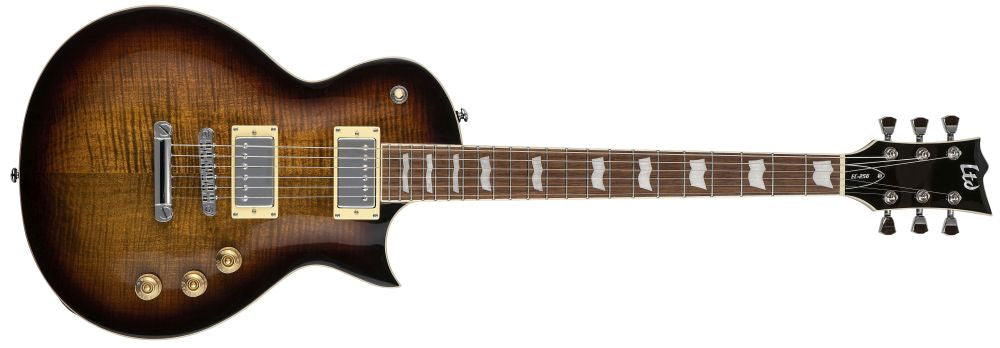 LTD EC-256FM - Dark Brown Sunburst