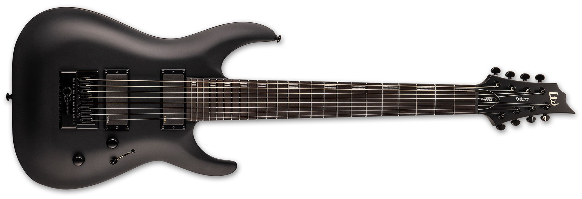 LTD H-1008B EverTune  - Black Satin