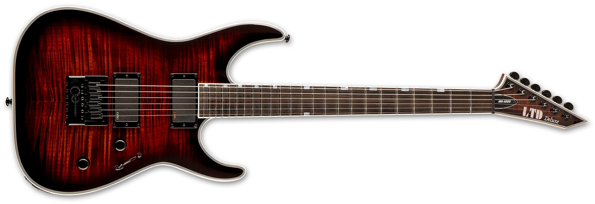 LTD MH-1000 EverTune - Dark Brown Sunburst