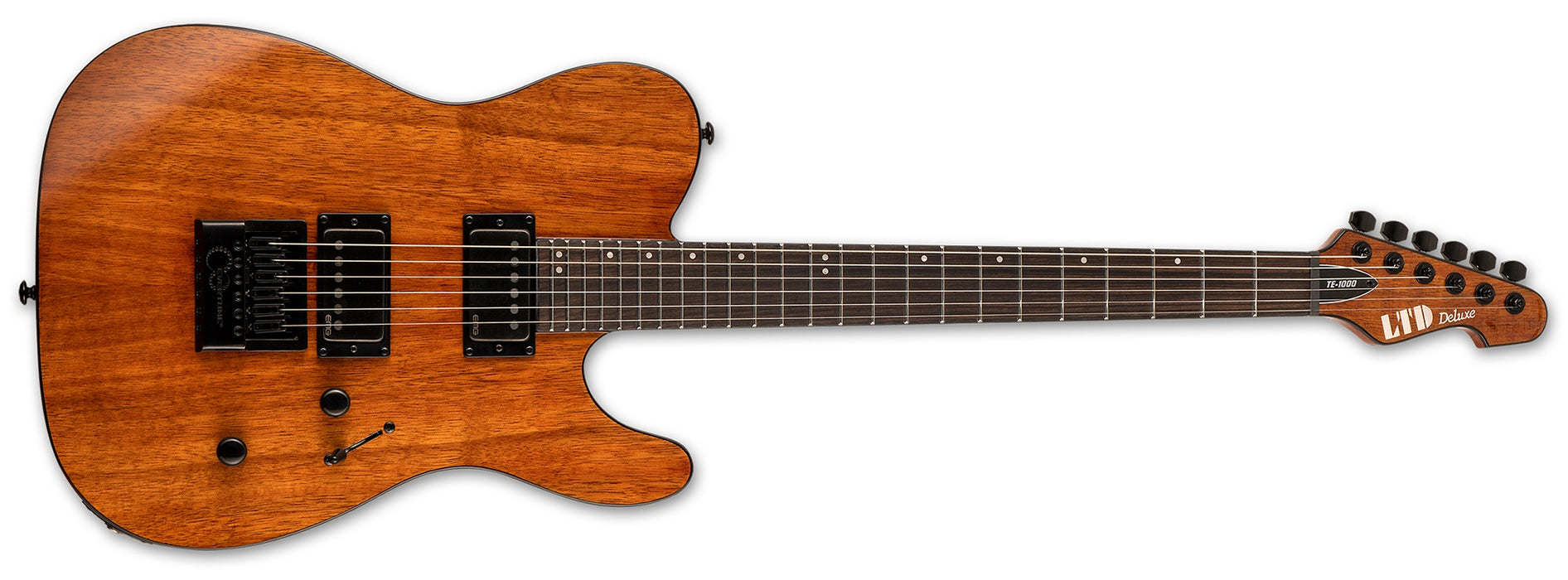 LTD TE-1000 EverTune - Koa Natural Gloss