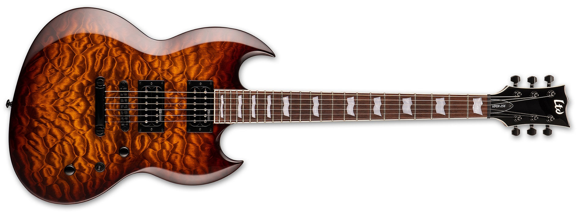 LTD VIPER-256 - Dark Brown Sunburst