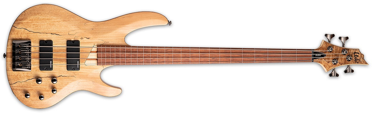 LTD B-204SM Fretless - Natural Satin