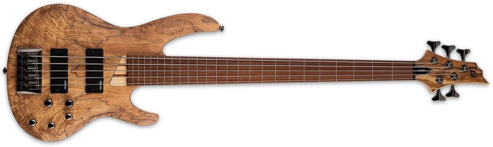 LTD B-205SM Fretless - Natural Satin - 5 corde