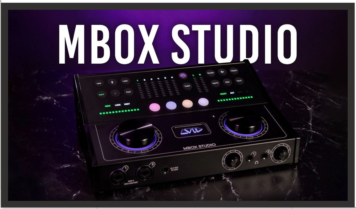 Avid MBOX Studio PROMO