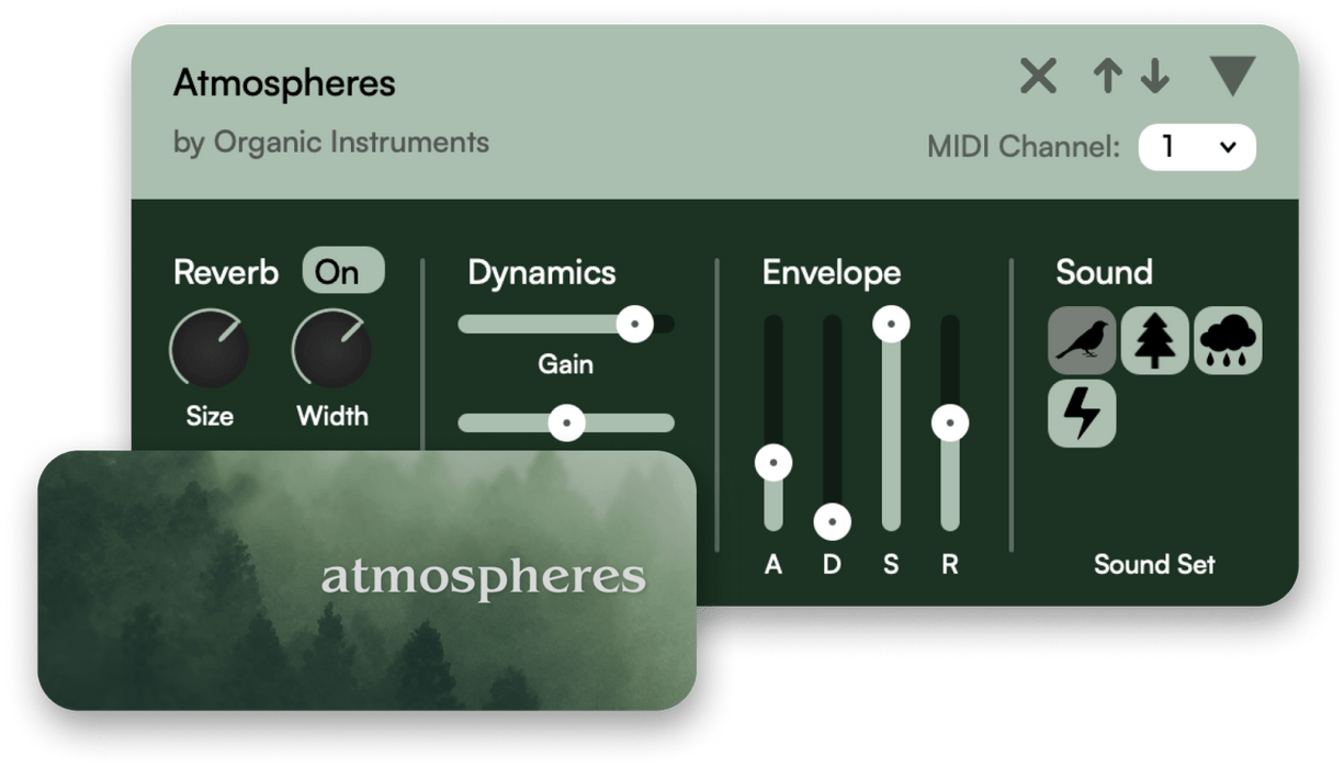 Organic Instruments Atmospheres