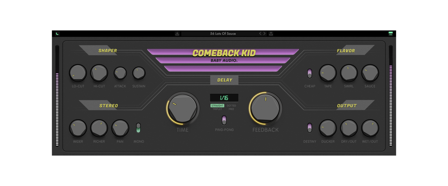 Baby Audio Comeback Kid — Cherubini Store SRL Baby Audio Comeback Kid — Cherubini Store SRL
