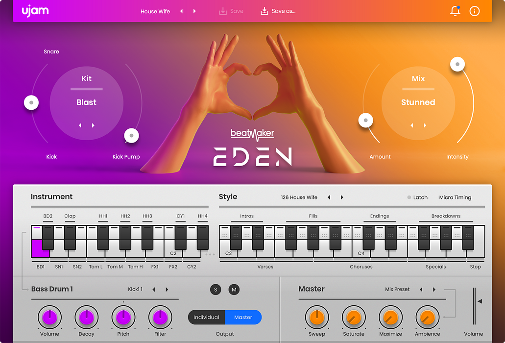 UJAM Beatmaker Eden 2