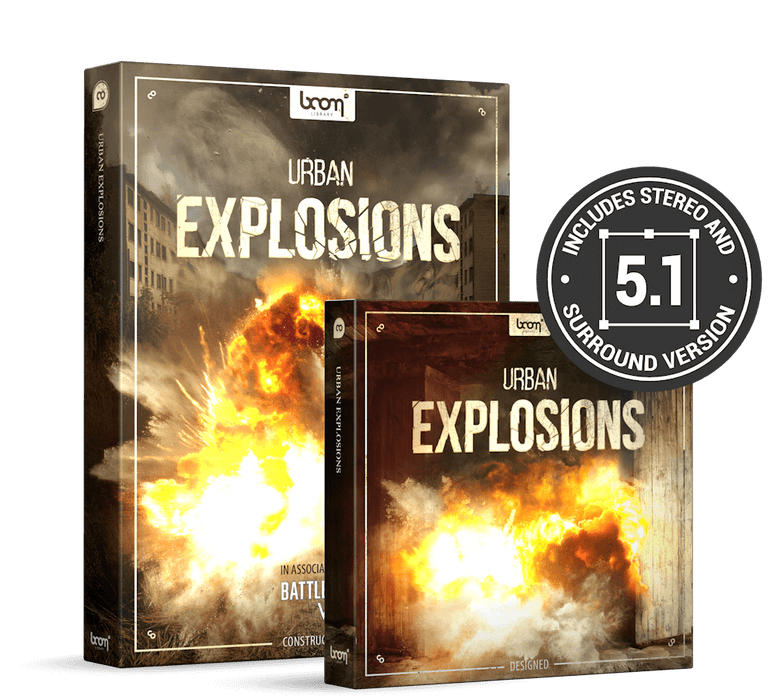 Boom Library Boom Urban Explosions BUNDLE