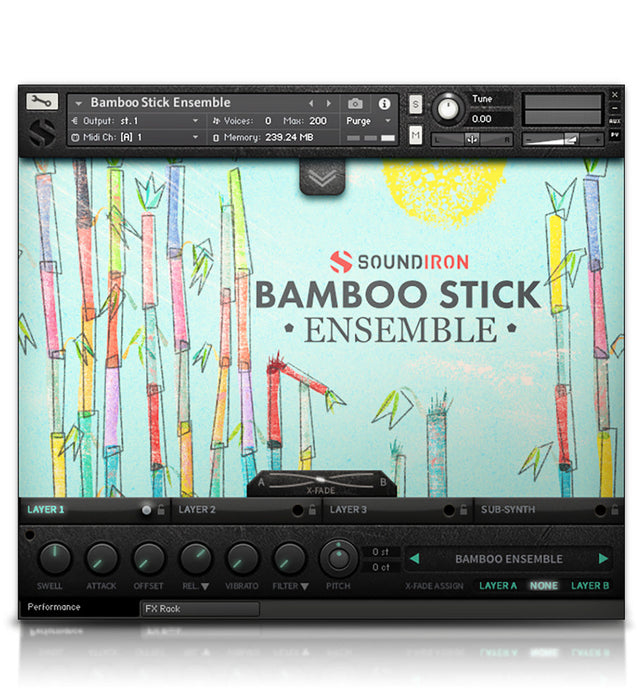 Soundiron Bamboo Stick Ensemble